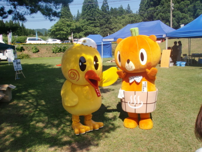 かぼまるとひなちゃん