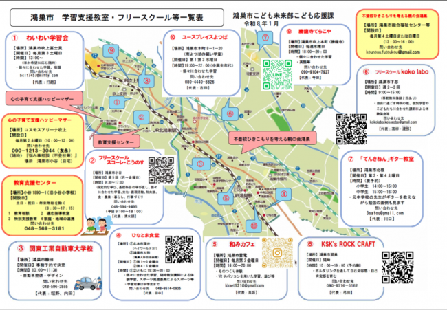学習支援教室一覧