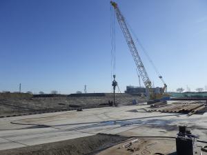 鋼矢板打設その2