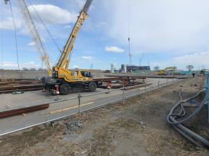 鋼矢板溶接その1