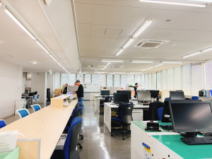 撮影準備の様子②