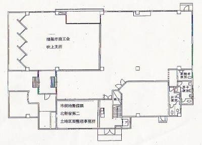 支所第2棟平面図の画像