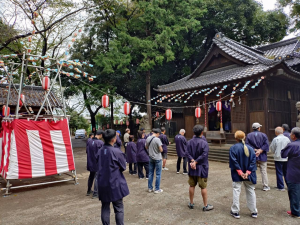 秋季例大祭の様子