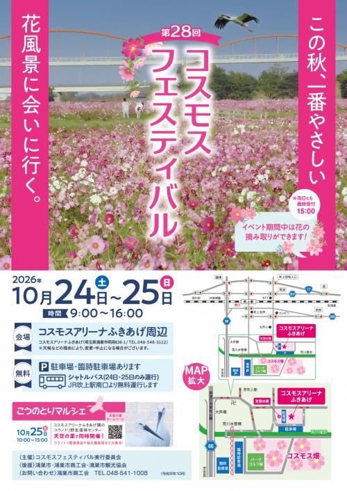 コスモスフェスティバルポスター