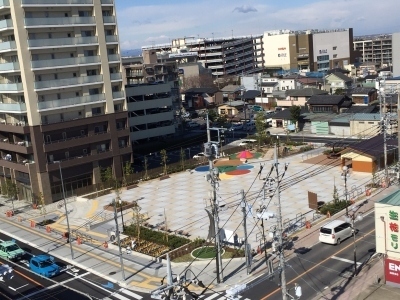 公園全体と周囲の写真