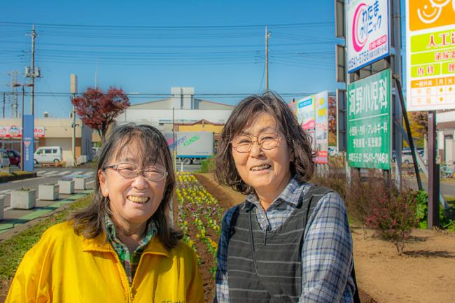 榎本さんと秋山さんの写真