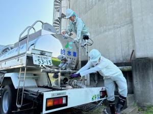 給水車への取水