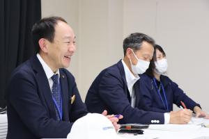 懇談の様子