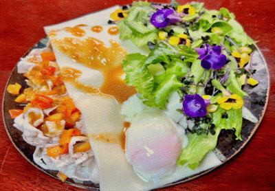 川幅サラダうどんの画像