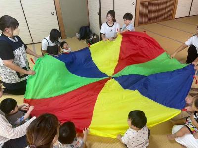 ひなおやクラブ活動写真　赤ちゃん運動会