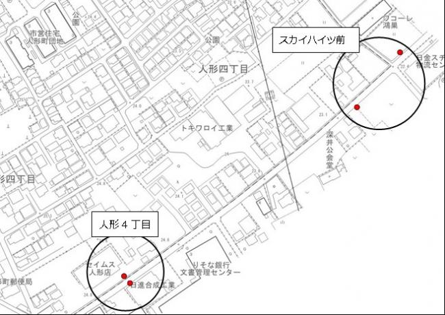新バス停地図