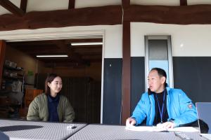 懇談の様子