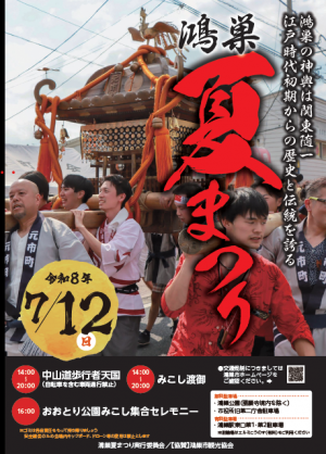 鴻巣夏まつりポスター
