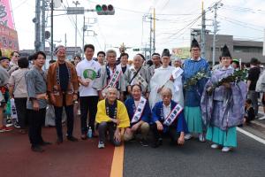 鴻巣夏祭り集合写真