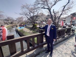 さくら祭り吹上会場の様子