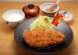 （写真）川幅ロースカツ定食