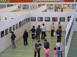 過去の作品展の様子その２