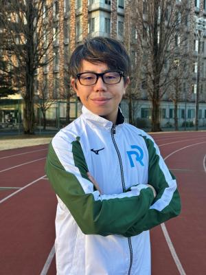 ゲストランナー・ランニング講習会講師：こうのす観光大使　服部翔大さん