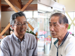 ダンエモンとマナカ生花店の店主画像