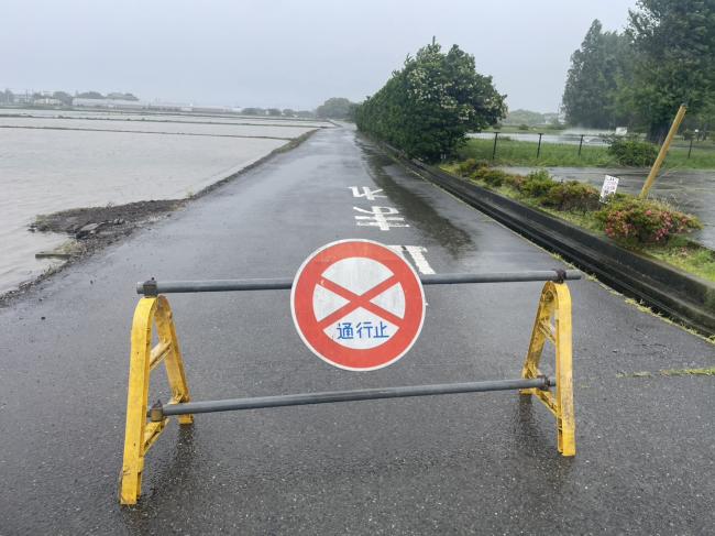 通行止め写真2